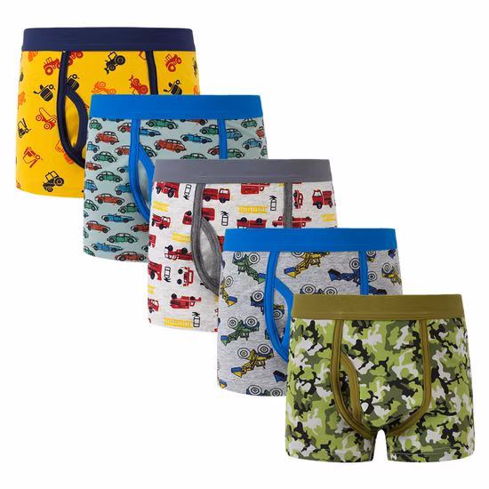 OEM Factory Boys Soft 100% Cotton Briefs Underwear Various Young Kids